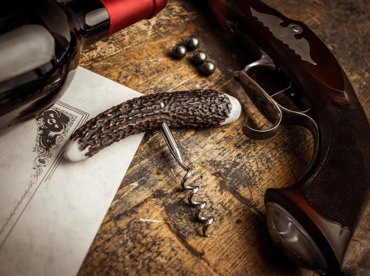 Korkenzieher Hirschhorn 2 Korkenzieher Hirschhorn – Bild 2