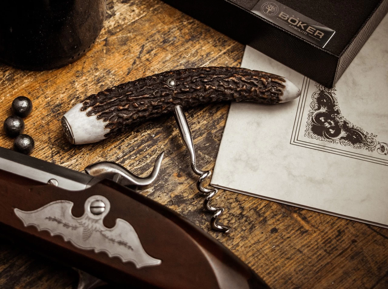 Korkenzieher Hirschhorn 3 Korkenzieher Hirschhorn – Bild 3