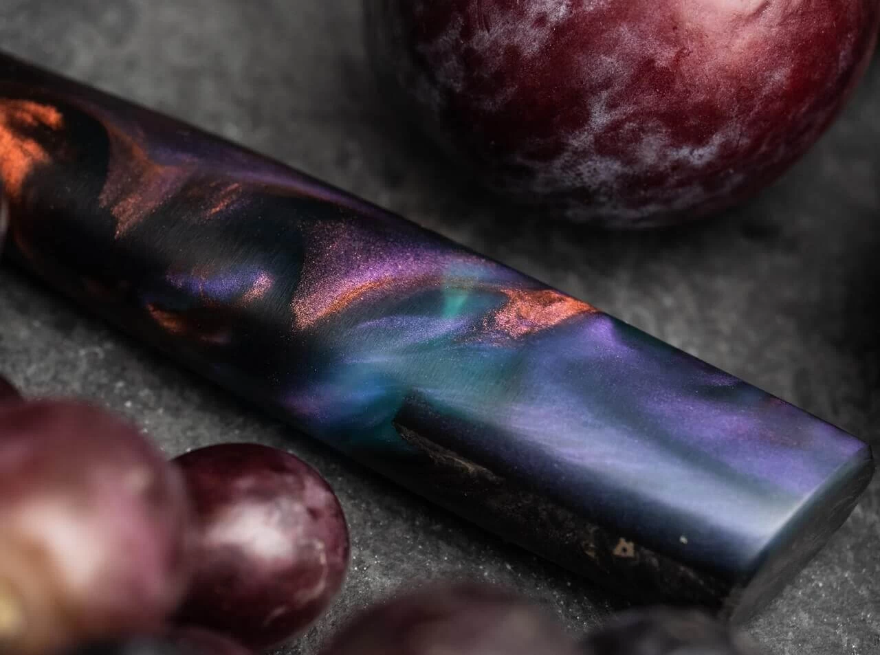 Interstellar Damast Chefmesser 3 Interstellar Damast Chefmesser – Bild 3