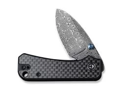 Baby Banter G10 CF Black Damascus -Messerladen civivi baby banter g10 cf black damascus 01we965 3 1280x1280