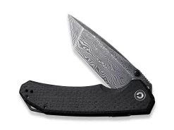 Brazen Damascus Micarta Black -Messerladen civivi brazen damascus micarta black 01we779dam 7 1280x1280