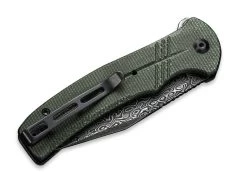 Cogent Damast Micarta Green -Messerladen civivi cogent damast micarta green 01we739dam 4 1280x1280