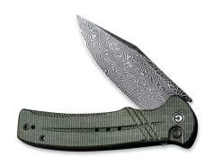 Cogent Damast Micarta Green -Messerladen civivi cogent damast micarta green 01we739dam 5 1280x1280