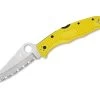Spyderco Pacific Salt 2 Yellow Serrated