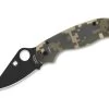 Spyderco Para 3 Camo Black Blade