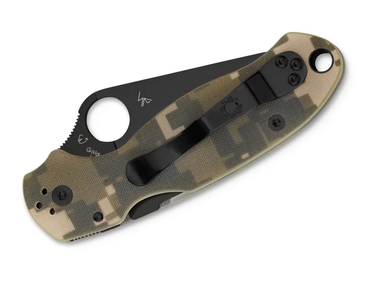 Spyderco Para 3 Camo Black Blade 2 Spyderco Para 3 Camo Black Blade – Bild 2