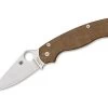 Spyderco Para Military 2 Brown Micarta CruWear
