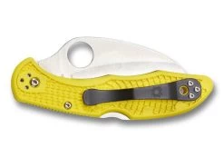 Spyderco Tasman Salt 2 Lightweight Yellow H1 Plain -Messerladen spyderco tasman salt 2 lightweight yellow h1 plain 01sp252 2 1280x1280