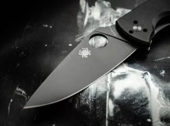 Spyderco Tenacious Black Plain -Messerladen spyderco tenacious black plain 01sp745 3 1280x1280