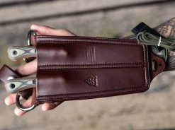 TOPS Knives Muley Combo Leather Sheath Tan Black G10 -Messerladen tops knives muley combo leather sheath tan black g10 02tp208 4 1280x1280