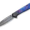 Soothsayer Damascus Purple Timascus